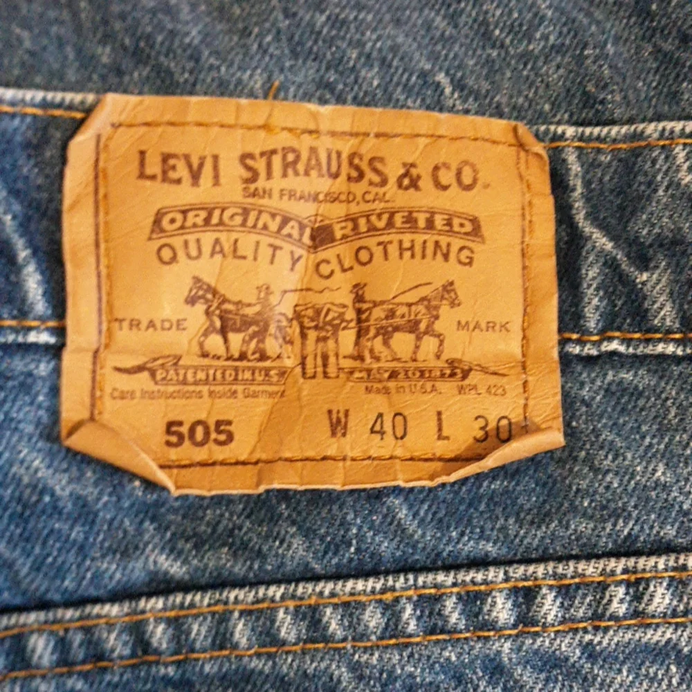 Vintage 505 Levi's orange tab jeans - Picture 2 of 7